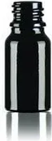Glasflasche, schwarz, 10 ml, 1 Stk