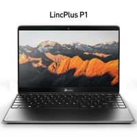 LincPlus P1 Laptop 13,3 Zoll Intel Celeron N4020 Windows 10 Full HD,4GB RAM 64GB eMMC ufrüstbar mit 1TB SSD, QWERTZ Tastatur Full HD Ultrabook