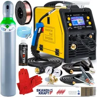 MAGNUM MIG 220 Alu / CU Synergie Schweißgerät MIG MAG MMA WIG 230 V 50 Hz 40-200 A