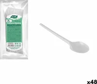 Wiederverwendbares Löffelset Algon Kaffee 25 Stücke 12,5 cm (48 Stück)
