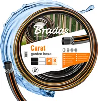 Gartenschlauch CARAT 20-50m 1/2" 3/4" 1" 1 1/4" Zoll Wasserschlauch Bradas Schlauch 3-lagig PVC Gartenschlauch CARAT 25 m 1" Zoll Wasserschlauch Bradas Schlauch 3-lagig PVC