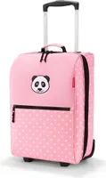 reisenthel trolley XS kids, cestovní vozík, cestovní kufr, dětský kufr, kufr, polyesterová tkanina, Panda Dots Pink, 19 L, IL3072