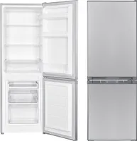 PKM Kühl-Gefrierkombination Kühlschrank KG173IX-M Inox Design 173 L 142 cm 4****