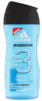 Adidas After Sport 3in1 sprchový gel pro muže 400 ml