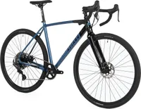 ATTABO Gravelbike GRADO 2.0 Hliníkový rám 52 cm Ergonomické riadidlá TEKTRO kotúčové brzdy 28" kolesá Modrá farba Nastaviteľné sedlo, 10 rýchlostí