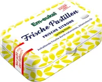Em eukal Frische Pastillen Frische Zitrone zuckerfrei Metalldose 20g