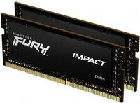 Kingston Fury Impact 16 GB, SODIMM, 3200 MHz, Notebook, Registered No., ECC No., 2x8 GB