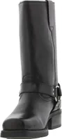 Gringos Herren Harley Western Harness Leder Stiefel DF578 (40 EU) (Schwarz)