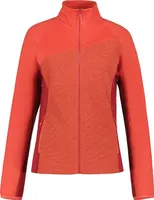 Icepeak Ballwin Strickfleecejacke Damen ohne Kapuze, Farbe:Koralle, Größe:XL