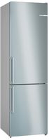 Bosch Series | 4 Volně stojící chladnička s mrazničkou NoFrost 203 x 60 cm nerezová ocel (s ochranou proti otiskům prstů) KGN39VIBT