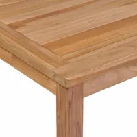 vidaXL Stół ogrodowy 200x100x77 cm lite drewno tekowe