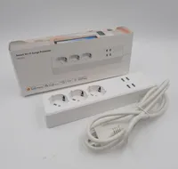 Meross Steckdosenleiste Intelligentes HomeKit 16 A Smart WiFi 3 Schuko 4 USB Anschlüssen Überlastschutz Alexa Google Home