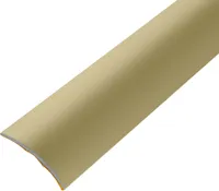 40mm Aluminiumprofil Übergangsprofil Aluminium, glatt, selbstklebend, SAHARA, Länge 1m, Breite 40mm,  Germany, Übergangsschiene Aluminium eloxiert, Übergangsleiste, Aluminiumprofile