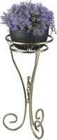Dastal Blumenständer gold 28x60 cm Metall Haus Dekoration
