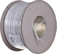 ALANTEC UTP kabel 4x2x26AWG cat.5e PVC 100m šedý - 100% měď -