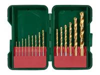 PARKSIDE® Bohrer- und Bit-Set PBB 4 C2 (HSS- Spiralbohrer Set 15ltg.)