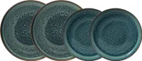 Súprava riadu Villeroy & Boch Crafted - Breeze sivomodrá - 4-dielna