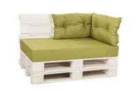 Poduszka na paletę 120x50x40cm, poduszka ogrodowa limonka, zestaw poduszek na palety, komplet poduszek ogrodowych, poduszka na europaletę