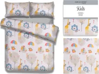 Pościel dziecięca AmeliaHome SAFARIFRIENDS 135x200