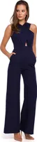 Makover Jumpsuit für Frauen Ksawer K029 dunkelblau S