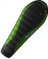 Husky Mumienschlafsack Dinis -10°C-220 x 85 cm-Grau mit Grün