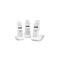 Gigaset AS405, DECT-Telefon, 100 Eintragungen, Weiß