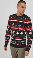 11 Project PRRuben Herren Strickpullover Weihnachtspullover