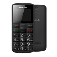 Panasonic KX-TU110 4,5 cm (1.77 Zoll) Schwarz Funktionstelefon