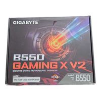 Gigabyte B550 Gaming X V2 - AMD - Socket AM4 - 3rd Generation AMD Ryzen™ 3 - 3rd Generation AMD Ryzen 5 - 3rd Generation AMD Ryzen™ 7 - 3rd... - DDR4-SDRAM - 128 GB - DIMM