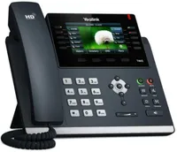 Yealink SIP-T46S Kabelgebundenes Mobilteil 16Zeilen LCD Schwarz IP-Telefon