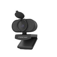 FOSCAM W41 4 MP USB-Webkamera mit Auflösung von 2688 x 1520, 84°-Weitwinkelobjektiv, 2 Mikrofone für Live-Streaming