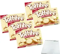 Toffifee White Chocolate Office Pack (5x125g Packung) + usy Block