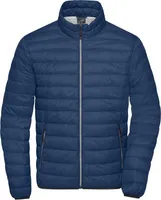 Leichte Daunenjacke im klassischen Design indigo-blue/silver, Gr. S