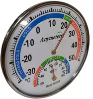 MAVURA Thermometer Hygrometer Analog