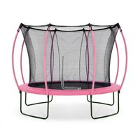 Plum Springsafe Trampolin Colours mit Sicherheitsnetz, Farbe:Pink 305 cm