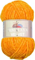 Strickfein Himalaya Dolphin Velvet super Bulky Chenille Garn Wolle strickgarn 100 gr 90068 - sonnengelb