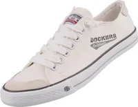 Dockers by Gerli Sneaker Herren Canvas Sneaker White weiß EU43