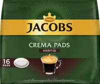 Jacobs Crema Pads kräftig | 16 Senseo kompatible Kaffeepads