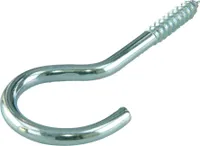 suki. Schraubhaken, gebogen, 30 x 2,6 mm, verzinkt, 30 Stück