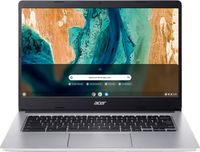 Acer Chromebook 314 CB314-2H NX.AWFEG.006 35,6 cm (14") Full HD notebook, Kompanio 500 MT8183, 4 GB RAM, 128 GB eMMC, Chrome OS, Silber QWERTZ