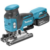 MAKITA Puzzle - 18 V Li-Ion - 2x BL1850B - 1 Ladegerät DC18RC - Makpac Koffer - DJV18RTJ