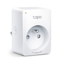 TP-Link Tapo Mini Smart Wi-Fi Socket Energy Monitor, Kabellos, WLAN, 2,4 MHz, 802.11b, 802.11g, Wi-Fi 4 (802.11n), Indoor, Weiß
