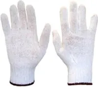 Gestrickte Handschuhe, Baumwolle