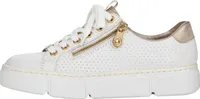 Rieker Sneaker N5932-80 80 - White-Gold / Weiß-Gold - EU 36 / US 6 / UK 4