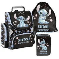 Schulrucksack Mädchen Jungen Motiv LILO & STITCH 3 T Set Rucksack Federmäppchen Tasche Mega-Set Paso Disney STICZ