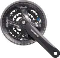 Shimano Acera M361 Chain Guard 104/64 Bcd Kurbelgarnitur Schwarz 175 mm / 48/38/28t Schwarz 175 mm