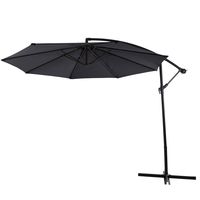 Deuba Schutzhülle Sonnenschirm für 3m Schirme Schirm Abdeckhaube Abdeckung Hülle Plane Ampelschirm Rot 