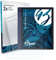 Bruni Basics-Clear 2x Schutzfolie kompatibel mit BOOX Note Air 2 Folie