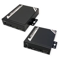 ROLINE HDMI Extender über TP, Cat.5/6, kaskadierbar, 100m