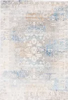 Dywan Ethno Vintage - Krótkie runo - Miękki dywan do salonu, sypialni, jadalni - Dywany - Szaroniebieski - 200 x 300 cm